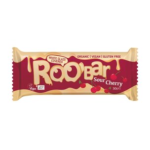 Roobar White Chocolate Covered Sour Cherry 