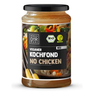 veganer Kochfond no chicken 380ml im Glas