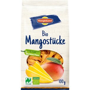 Bio Mangostücke