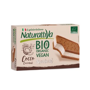 Naturattiva Bio Sandwicheis auf Kokosnussbasis 568ml 