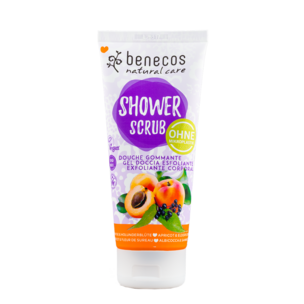 benecos Shower Scrub Aprikose & Holunder