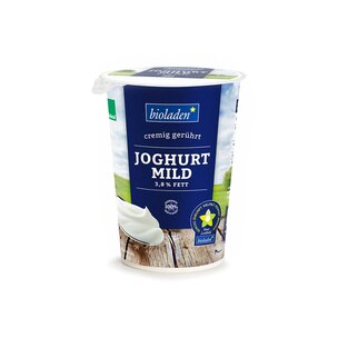 Joghurt mild im Becher, 3,8 % Fett