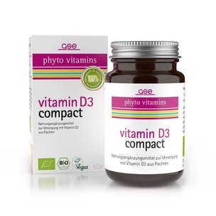 Vitamin D3 Compact (Bio), 60 Tabl. à 500 mg