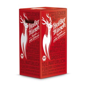 HEISSER HIRSCH - Tierisch guter Glühwein (10 l, rot)