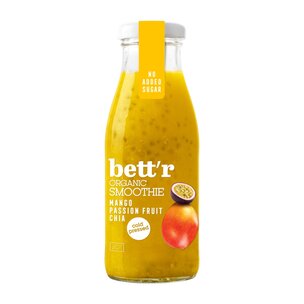 Bett'r Smoothie mango, passion fruit and chia 