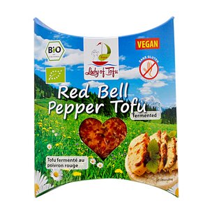 Red Bell Pepper Tofu (Der Hirte)