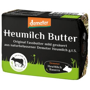 Demeter Heumilchbutter mild gesäuert