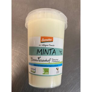 Trinkjogurt mit Pfefferminzgeschmack