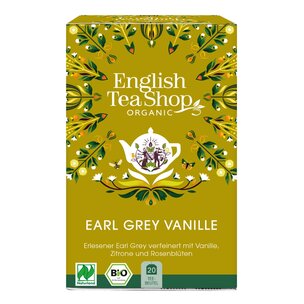 English Tea Shop - Earl Grey Vanille, BIO Naturland, 20 Teebeutel