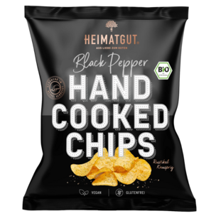 Bio Hand Cooked Chips Black Pepper