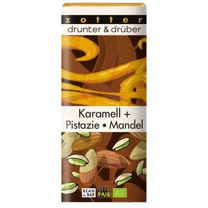 drunter & drüber Karamell + Pistazie · Mandel