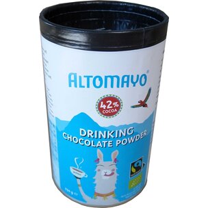 ALTOMAYO Bio + Fairtrade Trinkschokolade 42% Premiumkakaoanteil - Pulver (250g)