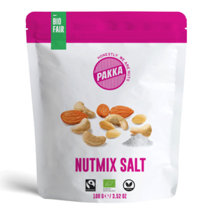 Nussmix geröstet mit Meersalz, Bio & Fairtrade, 100g