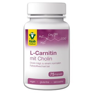 L-Carnitin mit Cholin 75 Kapseln à 650 mg