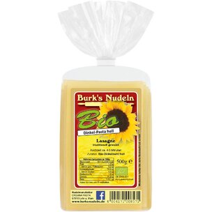 Burks Bio Dinkel-Hell Lasagne 500g