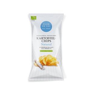 Flor de Sal d'Es Trenc Chips Natural 125g
