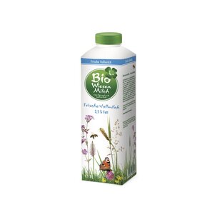 Bio-Wiesenmilch Vollmilch 3,5% Fett