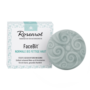 FaceBit® - Normale bis fettige Haut - 50g - festes Waschgel Gesichtsreinigung