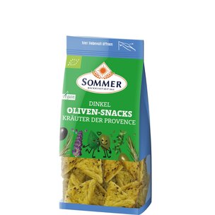 Dinkel Oliven-Snacks Kräuter, vegan