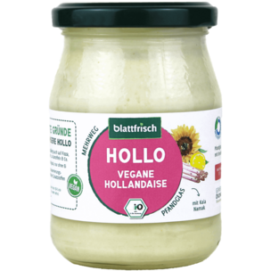 HOLLO - vegane Hollandaise vegane Glas 250 ml