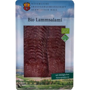 Bio Lammsalami mit Rindfleisch