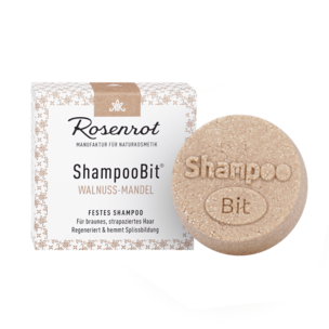 festes ShampooBit® Walnuss-Mandel - 60g - in Schachtel