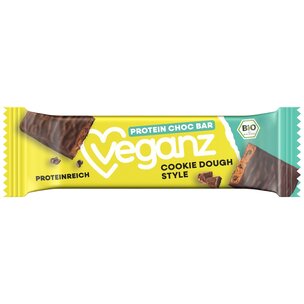 BIO Veganz Protein Choc Bar Cookie Dough Style 50g