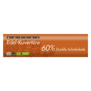 Edel-Kuvertüre 60% Dunkle Schokolade