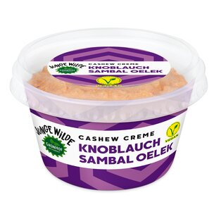 Bio-Cashew Creme / Knoblauch-Sambal Oelek 150g