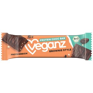 BIO Veganz Protein Choc Bar Brownie Style 50g