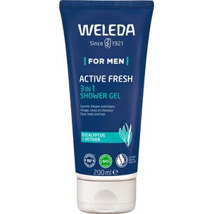 WELEDA For Men Active Fresh 3in1 Shower Gel 200 ml