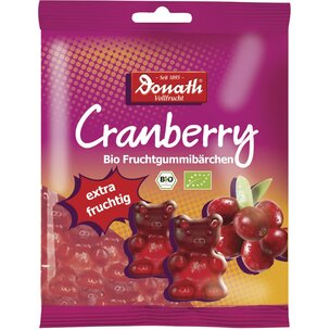 Bio Cranb Gummibärchen