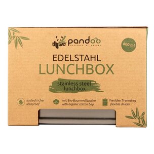 pandoo Edelstahl Lunchbox 800ml