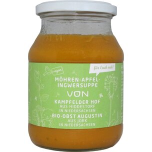 Möhren-Apfel-Ingwersuppe VON