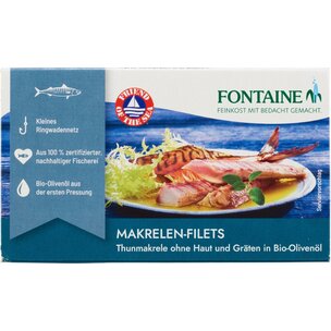 Makrelenfilet in Bio-Olivenöl