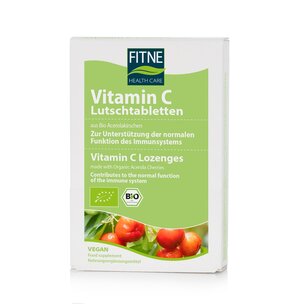 Vitamin C Lutschtabletten aus Bio-Acerolakirschen