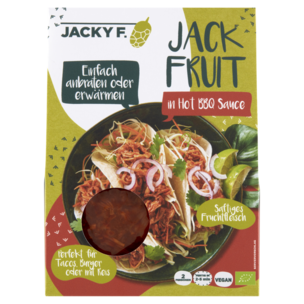 Bio-Jackfruit in Hot BBQ Sauce
