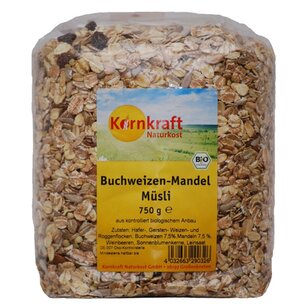 Buchweizen-Mandel Müsli