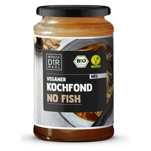 veganer Kochfond no fish 380ml im Glas