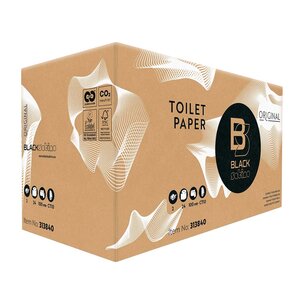 BlackSatino Toilettenpapier Kompaktrollen, 24 Stk.