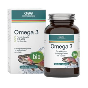 BIO Omega 3 - Fischöl, 90 Kapseln à 1080 mg