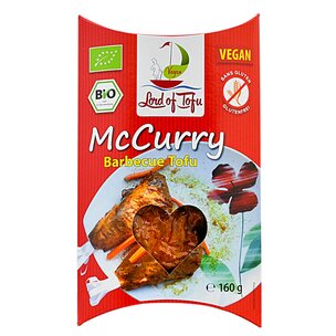 McCurry Barbecue Tofu (Vegane Keule)