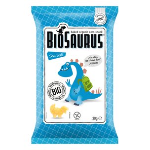 BioSaurus Bio Snack aus Mais Sea Salt