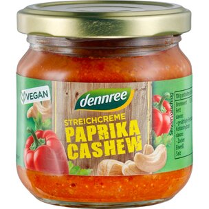 Streichcreme Paprika-Cashew