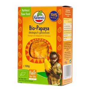 Bio-Papaya getrocknet bio & fair Tansania