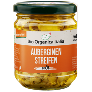 Bio Organica Italia Gegrillte Auberginenstreifen in Olivenöl nativ extra