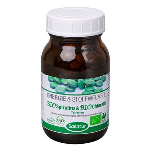BioSpirulina & BioChlorella 250 Tabletten, kbA