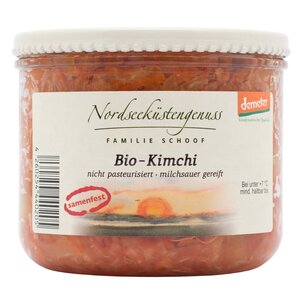 Bioaktives Kimchi im Glas