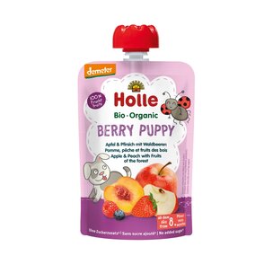 Berry Puppy - Apfel & Pfirsich mit Waldbeeren