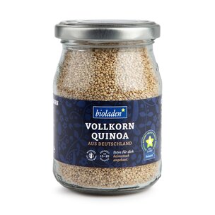 Vollkorn Quinoa, im Pfandglas